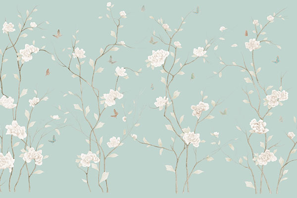 蝶舞花枝